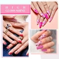 thumbnail image 3 of Set de esmaltes de uñas en gel CANNI, 6 colores, 9 ml, sin hemas, rosa, 3 of 9