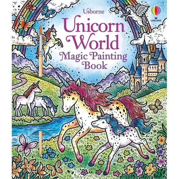 Magic Painting Books Unicorn World Magic Painting Book, (Paperback)