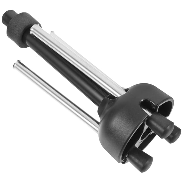 VERDANVERSE 1Set Flute Clarinet Stand ABS Black Portable Support for Wind Instrument Musical Performances