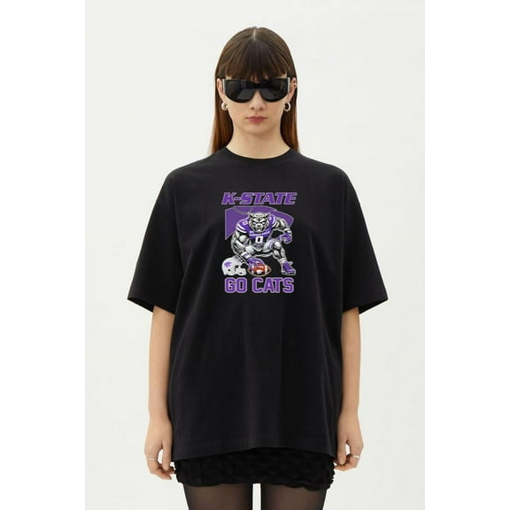 Kansas State Wildcat Football 2024 Go Cats KSU EMAW Shirt, for men & women, up to size 5XL