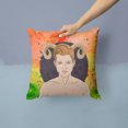 thumbnail image 2 of Zodiac Sign Fabric Decorative Pillow, 2 of 4