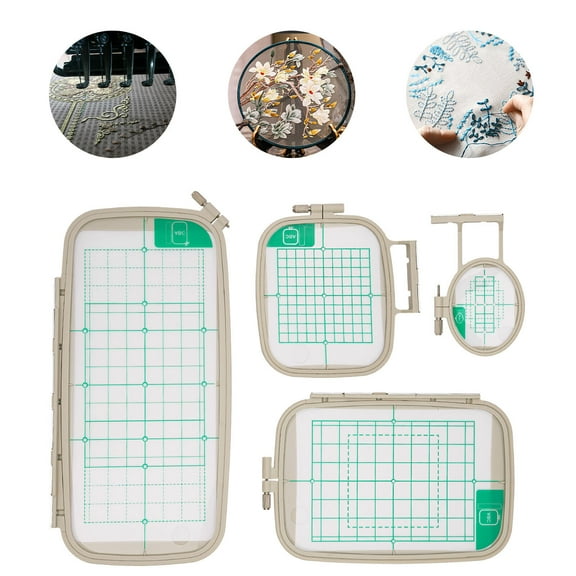 4pc Embroidery Hoops Set High Quality for Brother SE1800 Machine Tool