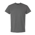 thumbnail image 5 of Gildan Light Cotton T-Shirt for Men, Short Sleeve Crew Neck Modern Fit Tee, Charcoal, 3XL, 6 Pack, 5 of 8