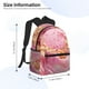thumbnail image 2 of Easygdp Abstract Pink Gold Splash Mochila Casual para Portátil, Mochila para Escuela, Viajes, Negocios, 2 of 6
