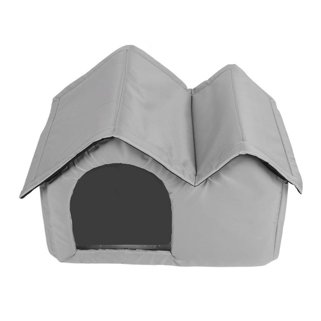 Casa de Enfriamiento de Gatos de Ejoyous, Bloqueo de aluminio de temperatura Interior Poldable Pet House de Enfriamiento Con PAQUETE DE HIELO PARA GATOS PERROS