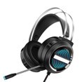 thumbnail image 3 of Auriculares para juegos Auriculares portátiles con reducción de ruido y auriculares USB con cable de 3,5 mm con micrófono, versión 7.1 Inevent EL000115-03B, 3 of 7