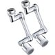 thumbnail image 1 of Accesorio para grifo de fregadero de 2 uds, grifo giratorio 360, con 6 adaptadores para baño y cocina, limpieza de todos los rincones del fregadero, 1 of 5