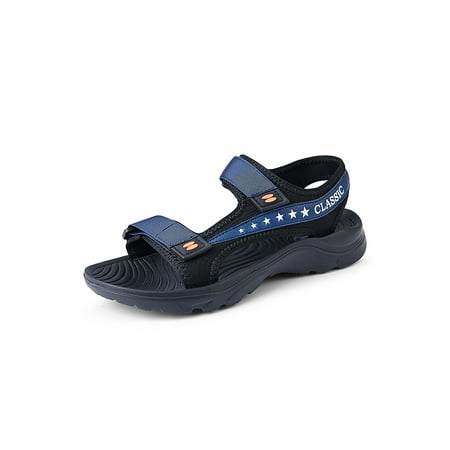 

GENILU Men s Casual Cozy Flats Slide Sandal Indoor&Outdoor Lightweight Fashion Open Toe Flat Sandals