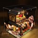 thumbnail image 3 of Gwong Juguete 1set Casa de muñecas con bombilla LED DIY creación boscosa japonés de sushi de sushi Casa de muñecas para niños Gwong 30008652, 3 of 6