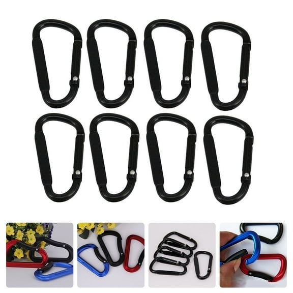 Supvox 40Pcs Hiking Carabiner Clips For Attaching Items In Outdoor Climbing And Camping
