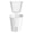 White - 11.5cm, variant on Self Watering Planter Pots 3.5 Inch Plastic Indoor Planters with Water Level Indicator Lazy Self-Watering Pots for Succulents Herbs Small Houseplants