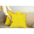 thumbnail image 3 of Ambesonne Yellow Throw Pillow Cover 2 Pack, Corn Brick Abstract Art, 16", Yellow, 3 of 6