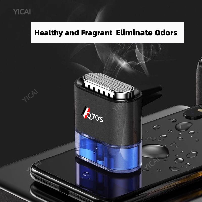 For Infiniti Q70S Car Mounted Air Outlet Perfume Aluminum Alloy Air Freshener Gulong Floral Liquid Fragrance