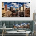 thumbnail image 1 of Amazing Urban City With Skyline - Extra Large Canvas Art Print, 1 of 4