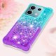thumbnail image 5 of Funda para Xiaomi Redmi Note 13 5G Transparente con Brillos Carcasa Protectora Antigolpes con Glitter Brillante, 5 of 5