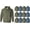 12 Pack Adult Hoodies, variant on SOCKS'NBULK Mens Wholesale Hoodie Sweatshirts, Cotton Blend, Bulk Adults Hoodies Sweatshirt