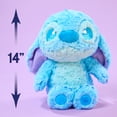 thumbnail image 5 of Disney Stitch 14-Inch Feeling Rosy Large Plush Toy,  Soft Plush with Rosette Fabric, Ages 3+, 5 of 8