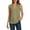 C-Green274, variant on Womens Chiffon Button Up Shirts Sleeveless Turndown Collar Solid Color Basic Summer Blouses Casual Daily Wear Versatile Tops
