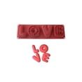 thumbnail image 4 of Sturdy Valentine's Day Mousse Cake DIY Silicone Mold For Crafting Love Letter and Rings Shaped Culinary Delights, 4 of 11