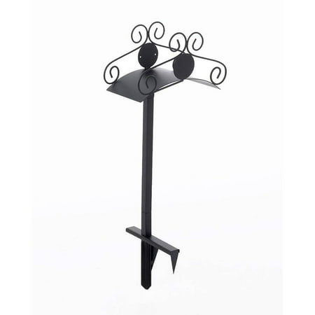 Liberty Garden 645 Steel Decorative Garden Water Hose Holder Storage Stand