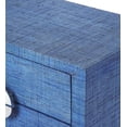thumbnail image 4 of Butler Specialty Amelle Raffia End Table In Blue, 4 of 8