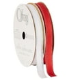 thumbnail image 6 of (3 pack) Offray Ribbon, White 3/8 inch Metallic Ribbon, 9 feet, 6 of 13