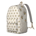thumbnail image 4 of Cartoon Bee Backpack – Cute Bumble Bee Print Design Daypack for Daily Use, School, and Short Travel, 4 of 4