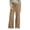 02# Light Brown, variant on Wide Leg Sweatpants for Women Y2k Elastic High Waisted Pants with Pockets Baggy Comfy Athletic Joggers Purple XL