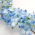 thumbnail image 3 of Efavormart 4 Pack 41" Tall Blue Silk Hanging Hydrangea Stems Artificial Flowers For Wedding Floral Arrangements, 3 of 8