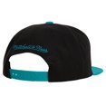 thumbnail image 2 of Men's Mitchell & Ness Black San Jose Sharks Core Team Ground 2.0 Snapback Hat, 2 of 3