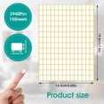 thumbnail image 2 of 2940 Pcs White Labels Sticker Small Blank Price Stickers Removable Rectangular Labels for Envelopes File Folders Jars Boxes School Office Kitchen 15 Sheets(9x13mm), 2 of 7