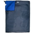 thumbnail image 3 of Trespass Catnap 3 Season Double Sleeping Bag Camping Travel 180cm x 140cm, 3 of 7