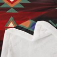 thumbnail image 3 of Farmhouse Aztec Sherpa Blanket Twin 60"X80" Southwestern Tribal Throw Blanket Retro Western Geometric Fleece Blanket For Men Rustic Farmhouse Cabin Lodge Flannel Blanket Home Decor, 3 of 6