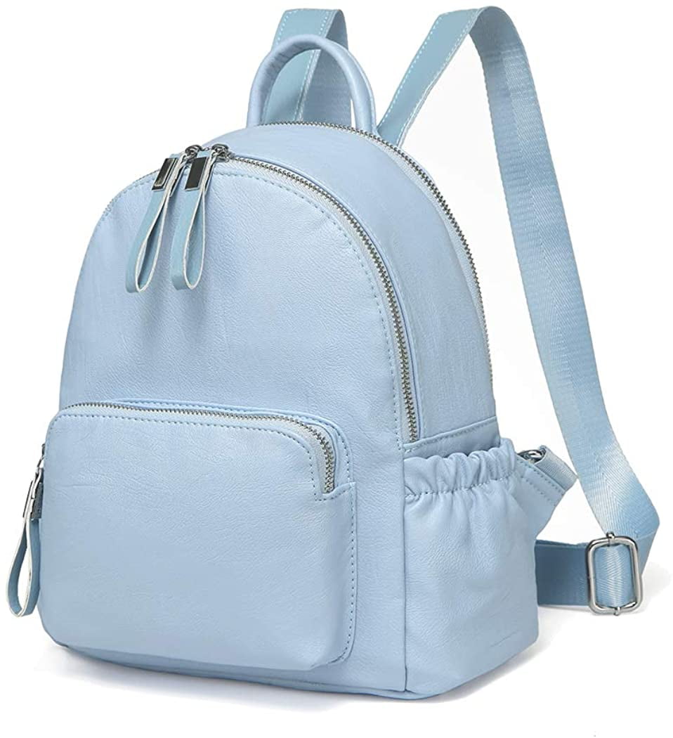 leather small backpack purse