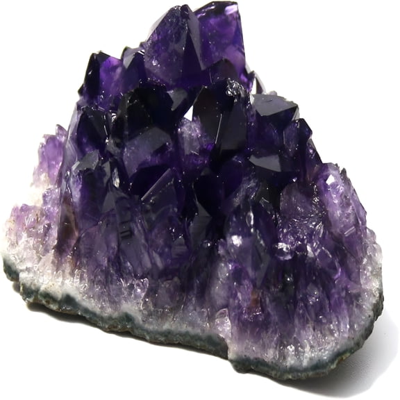 SELIVO Raw Amethyst Stones and Crystals Rock,Natural Amethyst Crystal Clusters,Geodes with Crystals,Real Amethyst Crystals Geode,Gemstones,Healing Crystals (0.11Lb)