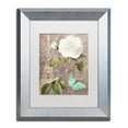 thumbnail image 2 of Trademark Fine Art "White Rose" Canvas Art by Color Bakery, White Matte, Silver Frame, 2 of 4