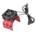 thumbnail image 2 of Ventilador de enfriamiento del motor sin escobillas 8.4V 28000RPM Fuerte disipación de calor Motor sin escobillas Ventilador de enfriamiento dual Rojo YUNYI BRAND  Deportes, 2 of 8