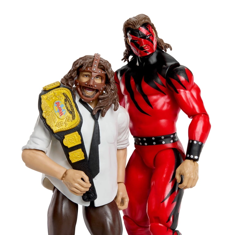 WWE Main Event Championship Showdown Mankind & Kane Action Figures
