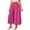 Hot Pink, variant on Certgust Hot Sales Under $35 Vacation Outfits for Women Wide Leg Pants for Women Flowy Palazzo Drawstring Elastic Waist with Pockets Summer Beach Vacation Outfits