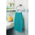 thumbnail image 2 of Utopia Towels 8 Piece Luxury Towel Set, 2 Bath, 2 Hand, and 4 Wash Cloths, 600 GSM Ring Spun Cotton, Highly Absorbent Viscose Stripe Towels, Ideal for Everyday use, Turquoise, 2 of 7