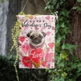thumbnail image 7 of Pug Valentine House Flags Valentines Flags for Outdoors 28x40 Double Sided Dog Valentines Day Garden Flag Large Valentine''s Banners for Outside Lawn Front Porch Decor, 7 of 7