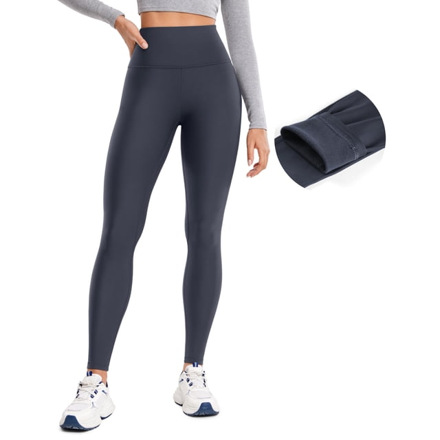 Leggings térmicos forrados de vellón CRZ YOGA 71 cm Navy XL