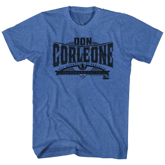 Godfather Don Corleone Royal Heather Adult T-Shirt