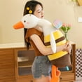 thumbnail image 3 of Abeja pato abrazando almohada de felpa pato abeja peluche juguete abeja pato abrazando almohada lindo Animal relleno abrazando almohada de felpa ANGGREK  Otros, 3 of 7