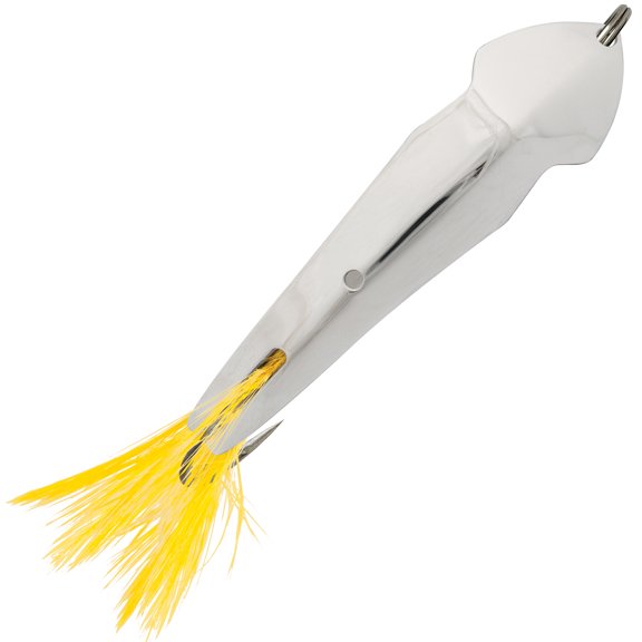 Luhr-Jensen Pet Spoon - 4 1/4" - 3/4 oz. - Chrome/Silver Prism-Lite