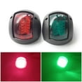 thumbnail image 3 of FlyFlise Red Green LED Marine Navigation Light 12V 24V Boat, 3 of 8