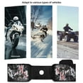 thumbnail image 6 of Uorisanigo ATV Tank Bag Quad ATV 4-Wheeler Saddlebags Universal Wolf American Flag Fender Bag Wear-Resistant Front Accessories Storage Pack Luggage Fit for Motorcycles, 6 of 7