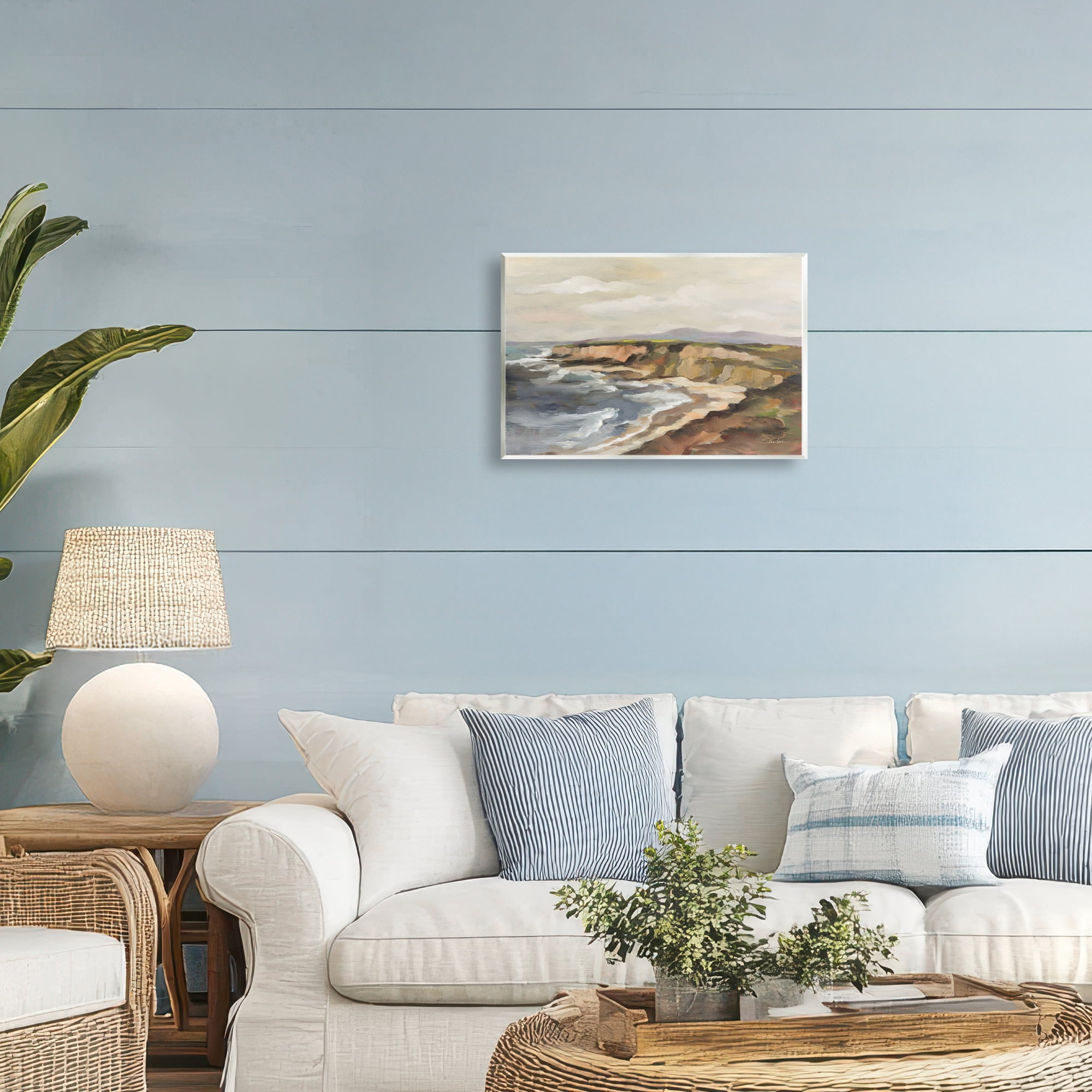 Stupell Industries Rocky Coast Expression Wall Plaque Art, design by Silvia Vassileva