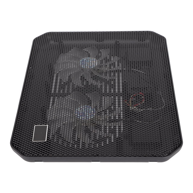 Almohadilla de enfriamiento para computadora portátil Bling Bling con ventilador doble para juegos