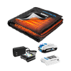 HART 20-Volt Cordless Heated Blanket Kit, Black
